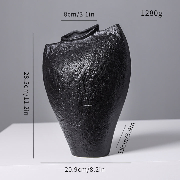 Abstrakte dekorative Keramikvase Karnz