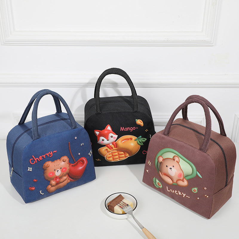Niedliche Cartoon-Isolierte Lunch Tasche