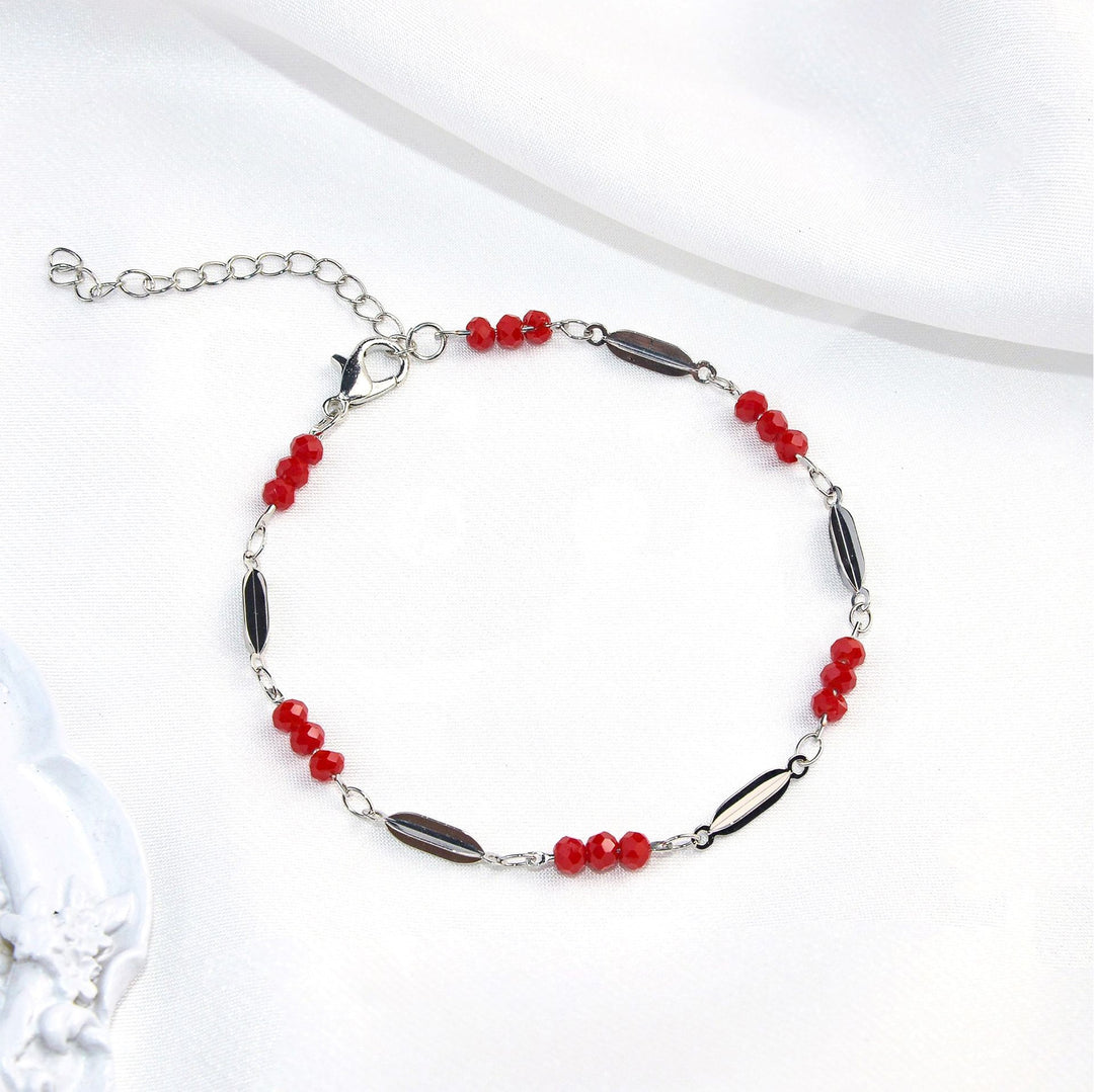 Elegante Gold- und Edelsteinarmband Karnz
