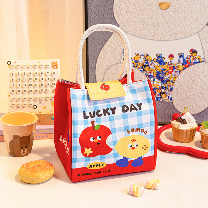 Isolierte Lunch-Tasche mit süßem Bären-Design