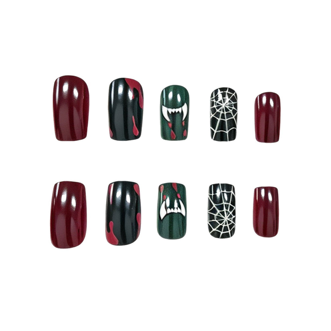 Halloween-Themen Dekorative Acryl-Nagelkunstverlängerungen Karnz