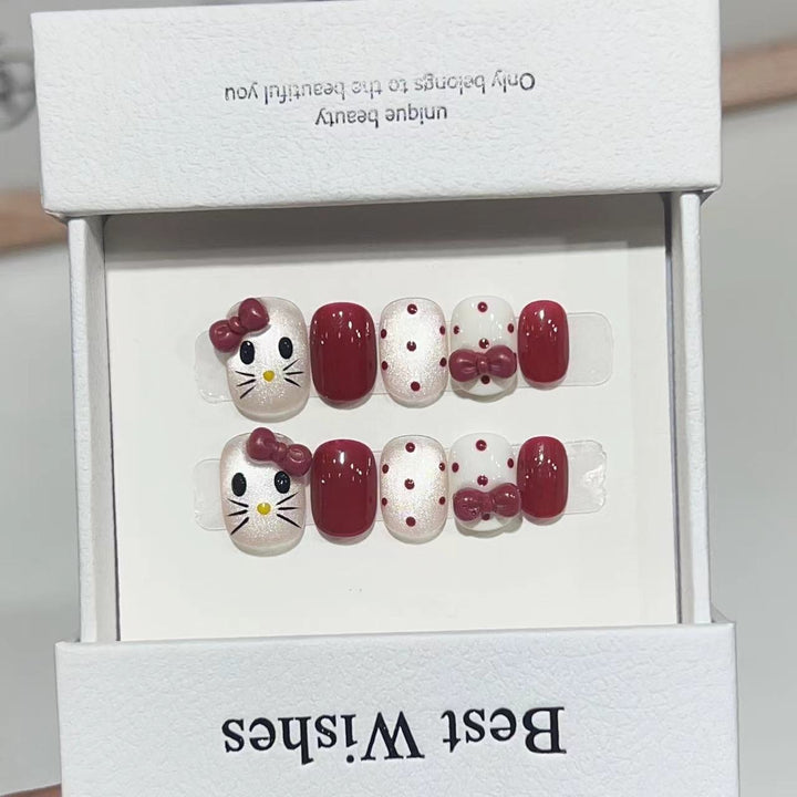 Cartoon Charakter Thema Nagelkunst Set Karnz
