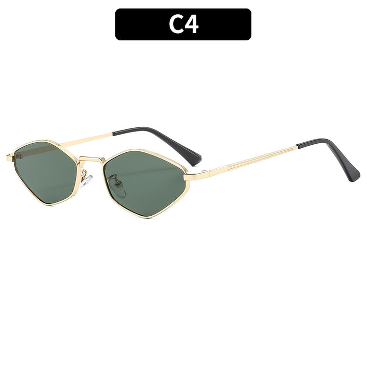 Stylische hexagonale Rahmen-Sonnenbrille