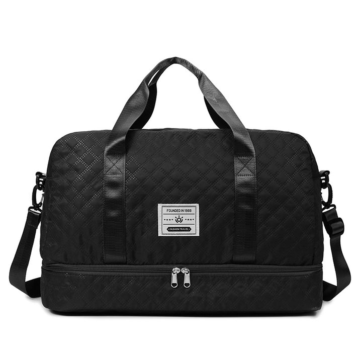 Stylische gesteppt Reis Duffle Bag Karnz