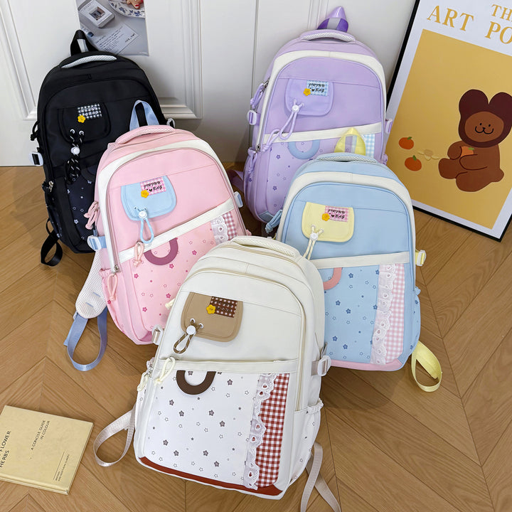 Stylischer Multi-Komponenten-Schulrucksack Karnz