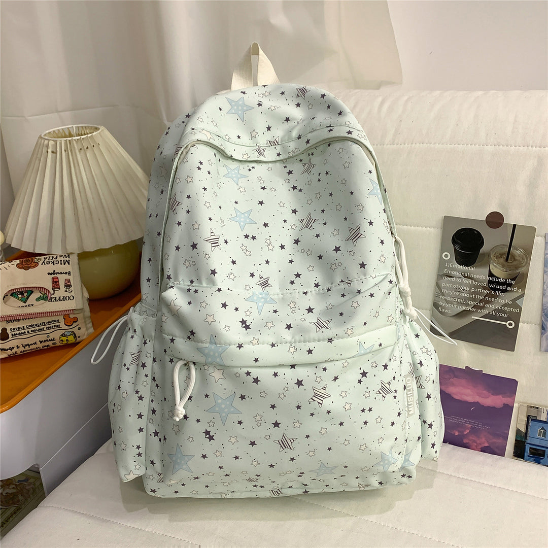 Trendiger Sternmuster-Rucksack Karnz