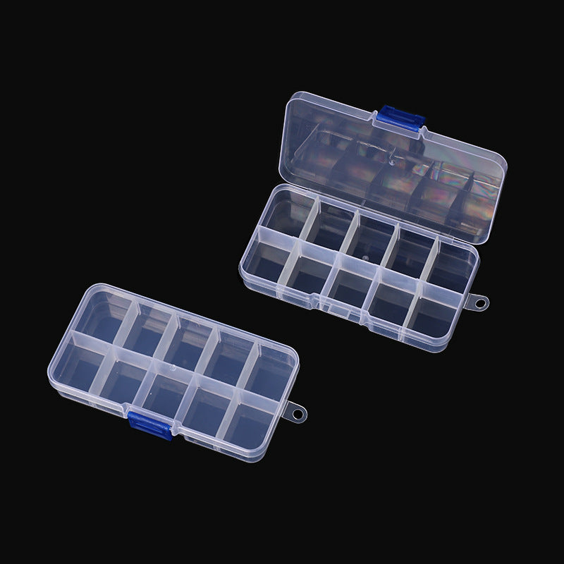 Multi-Division Transparente Organizer Box Karnz
