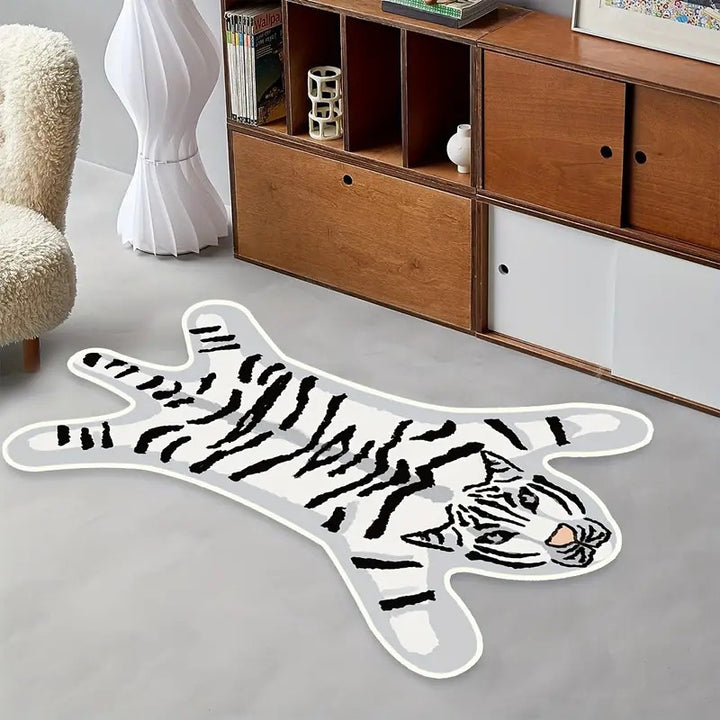 Tiger-förmiger Dekorativer Teppich