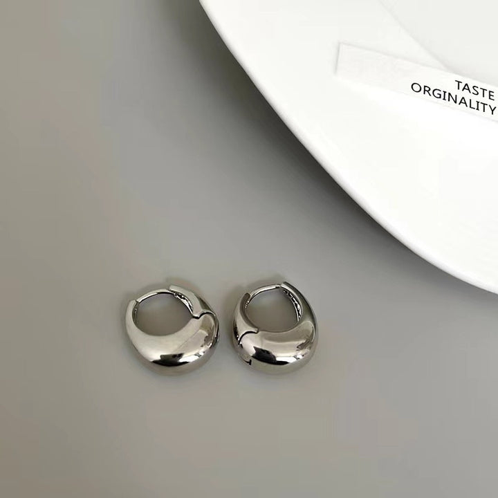 Edelstahl Creolen mit Modernem Design Karnz