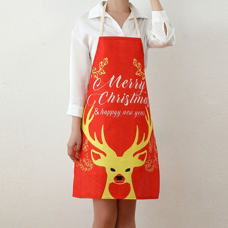 Santa-Themen Küchen Schürze Karnz