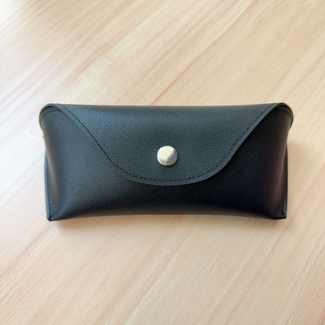 Stylische Lederbrille Etui Karnz