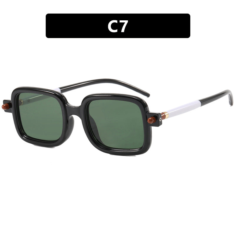 Damen quadratische Sonnenbrille mit auffälligem und modernem Design Karnz