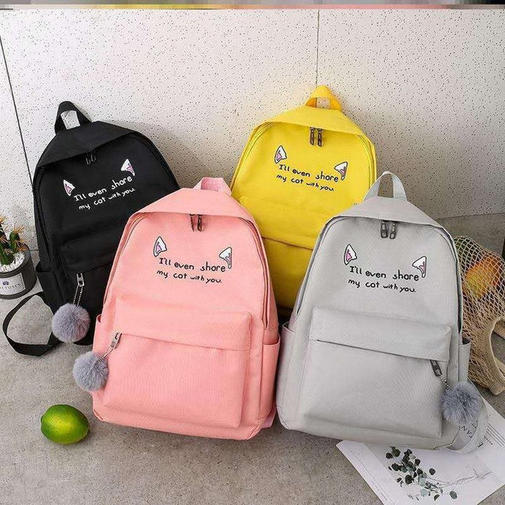 Niedlicher Rucksack mit Cartoon-Tiermotiv Karnz