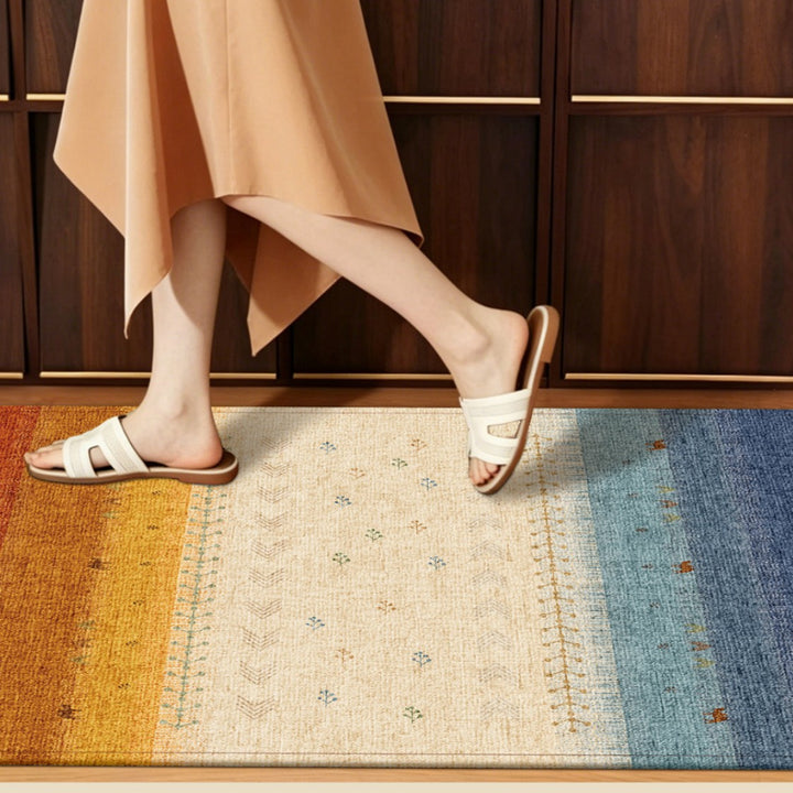 Eleganter dekorativer Teppich