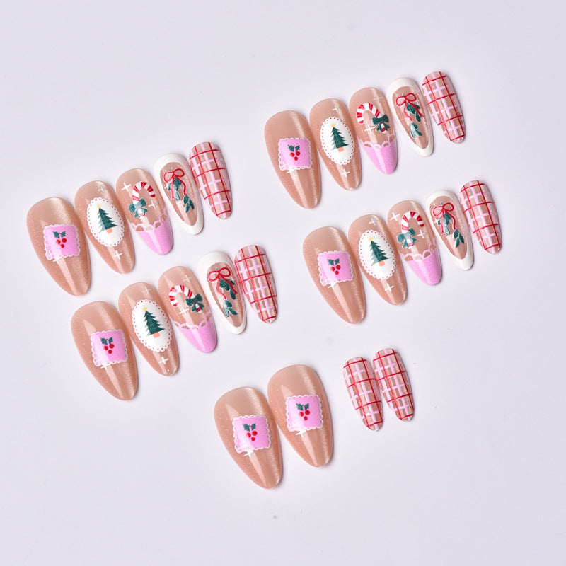 Festliches Gourmet Feiertags-Nagelkunst