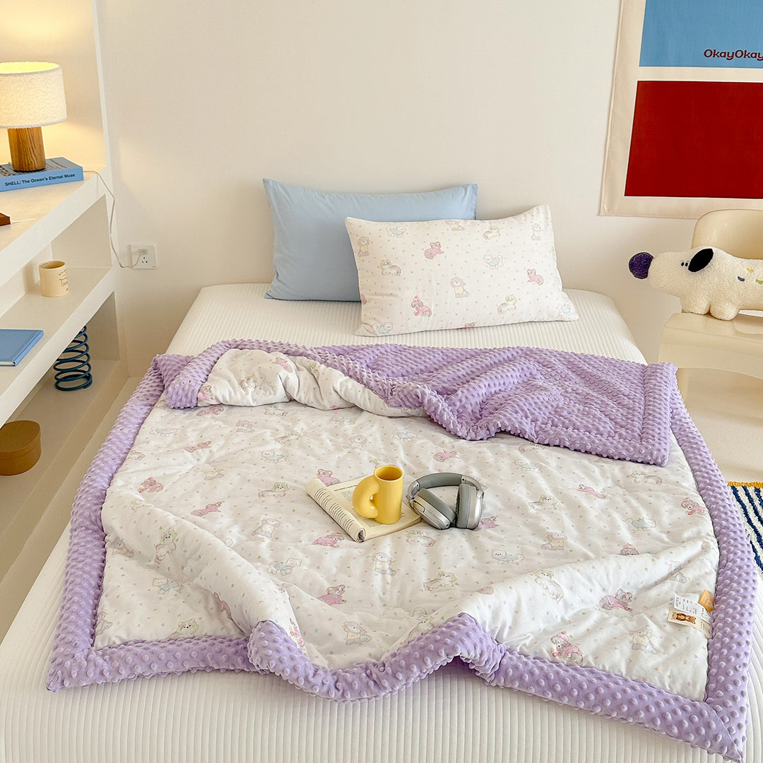 Plüsch Wendeminkydecke