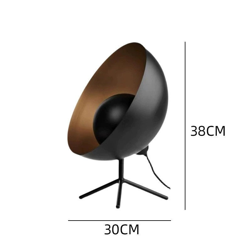 Moderne dekorative Tischlampe mit einzigartigem geometrischen Design