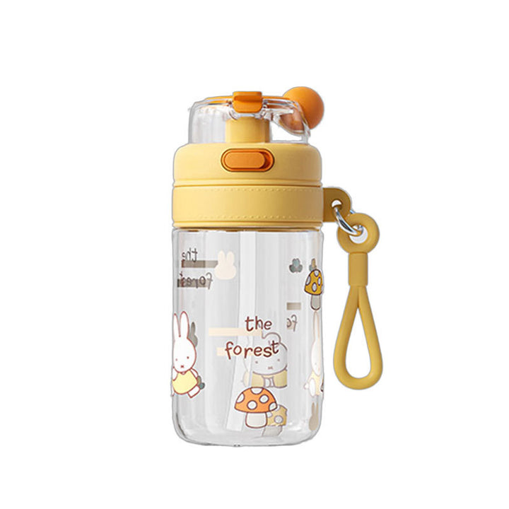 Damen Trinkflasche mit interaktivem Deckel und niedlichem Tierdesign Karnz