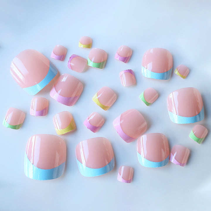 Künstlerische Pediküre Nagelkunst Verbesserungen Karnz