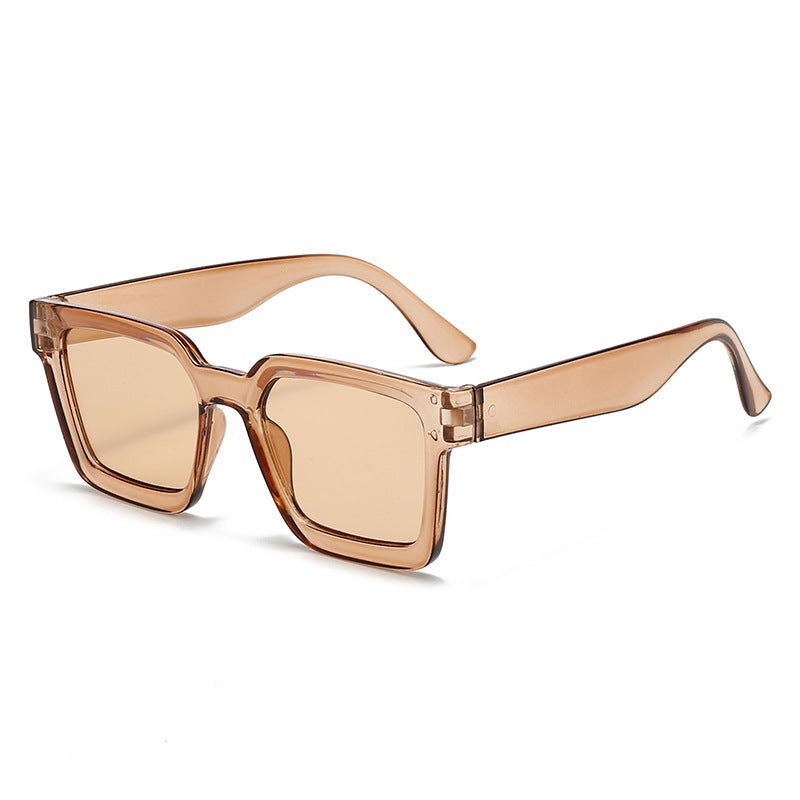 Damen Vintage Quadratische Sonnenbrille Karnz