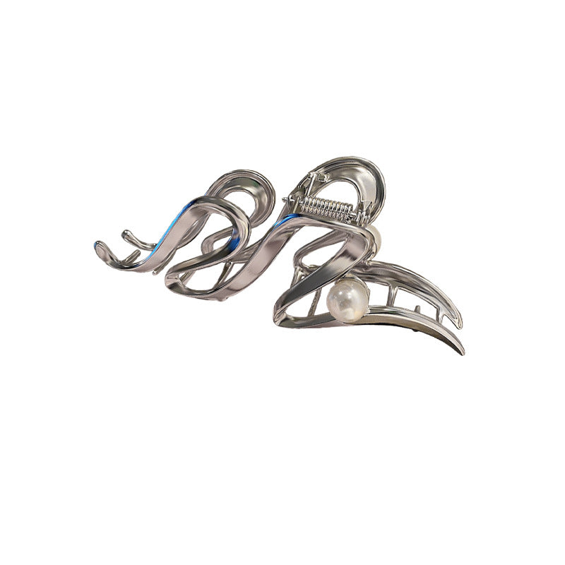 Elegante Wellen-Design Haarklammer Karnz
