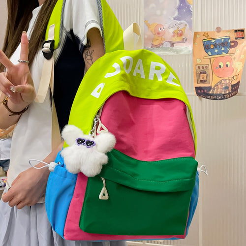 Bunter praktischer Rucksack Karnz