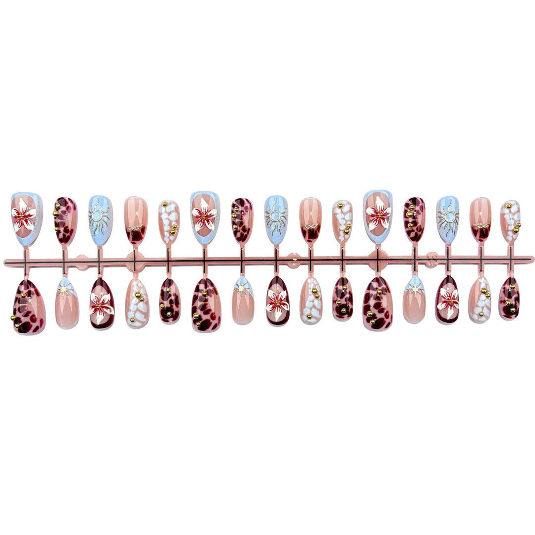 Künstlerisches Press-On Nail Design Set 1790745749