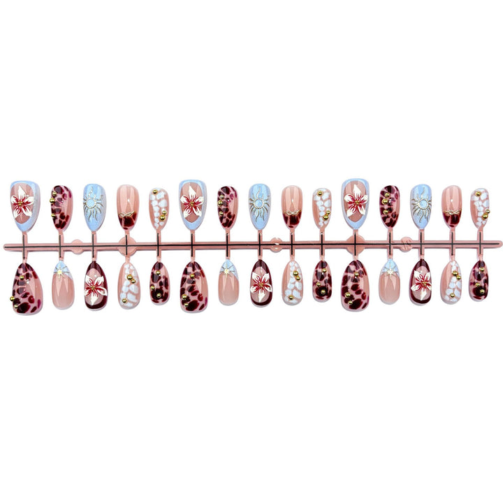 Künstlerisches Press-On Nail Design Set 1790745749