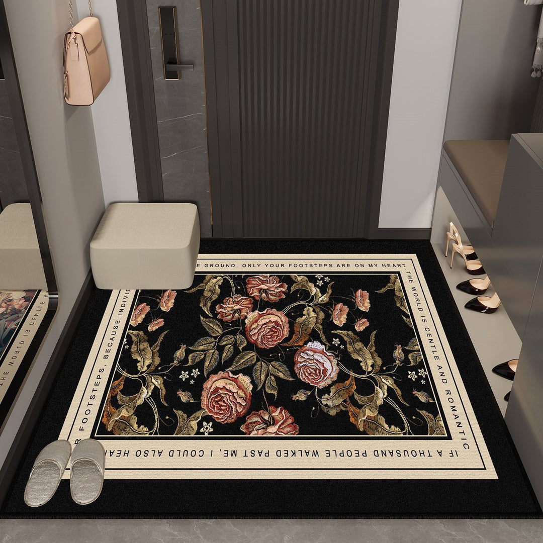 Stylisher dekorativer Teppich