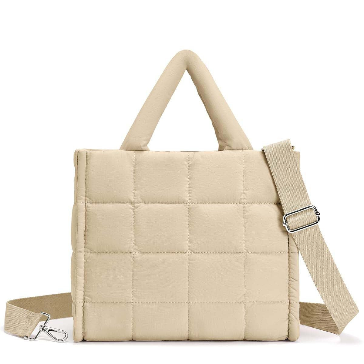 Damen modische Schultertasche mit gepolstertem Design Karnz
