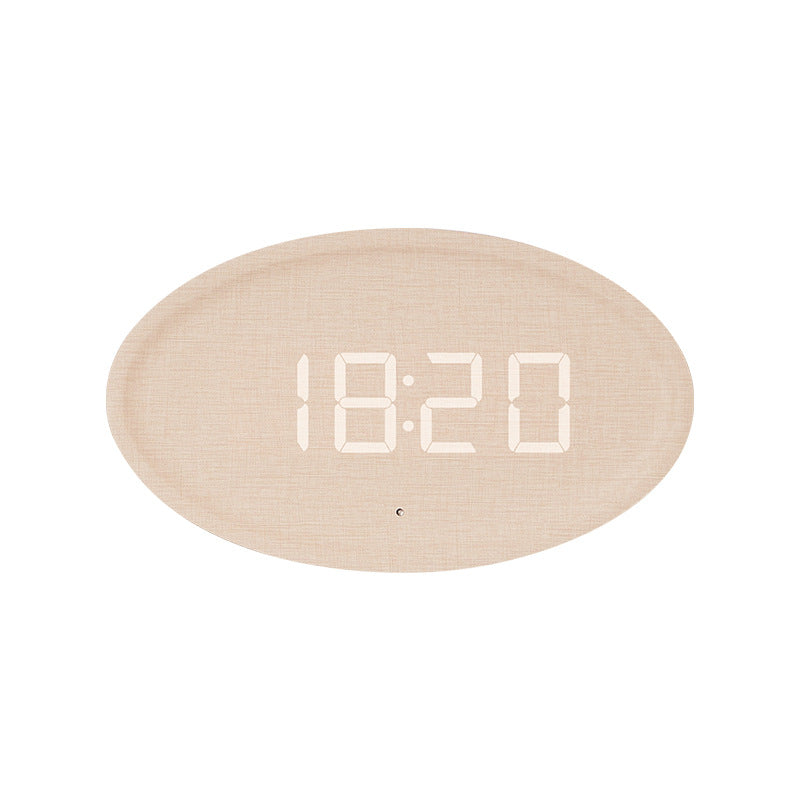 Digitale Wandmá Uhr im modernen minimalistischen Design Karnz