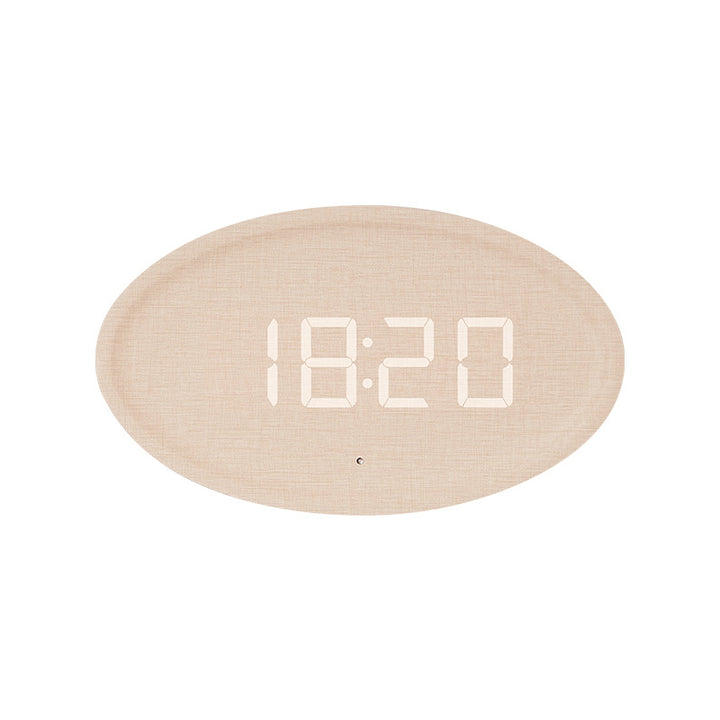 Digitale Wandmá Uhr im modernen minimalistischen Design Karnz
