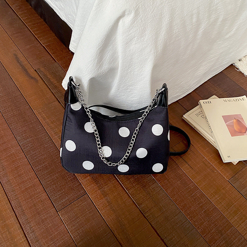 WoPolka Dot gemustertes Crossbody-Handtasche Karnz