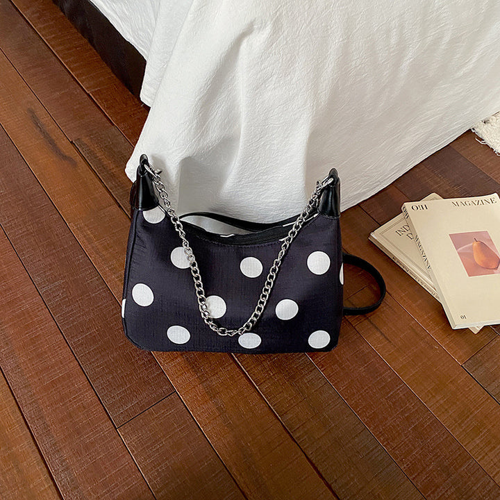 WoPolka Dot gemustertes Crossbody-Handtasche Karnz