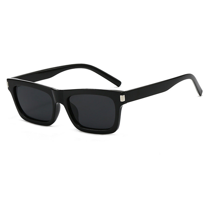 Damen quadratische Sonnenbrille mit transparenten Gläsern und stilvollem Design Karnz
