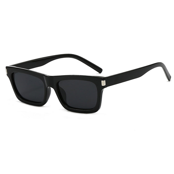 Damen quadratische Sonnenbrille mit transparenten Gläsern und stilvollem Design Karnz