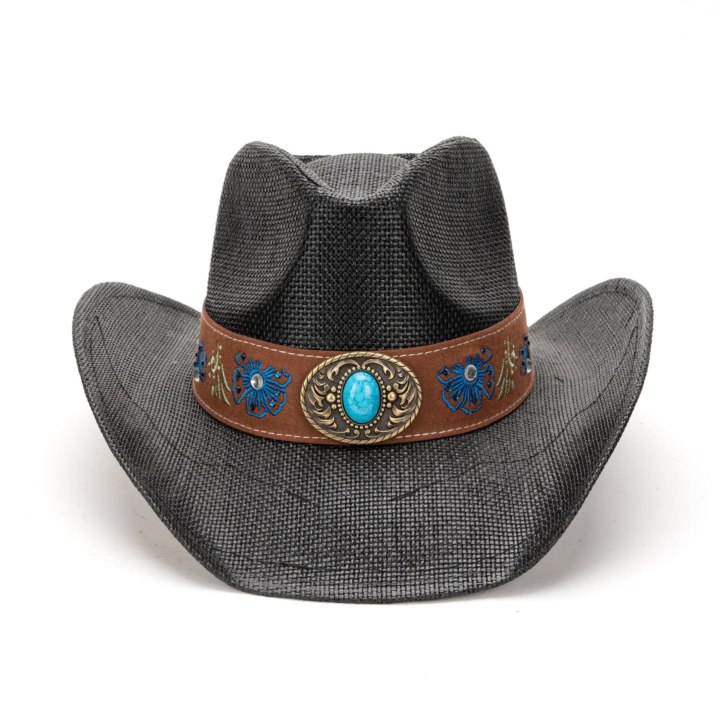 Stroh Kurzvisier Cowboyhut – Western Stil | Karnz