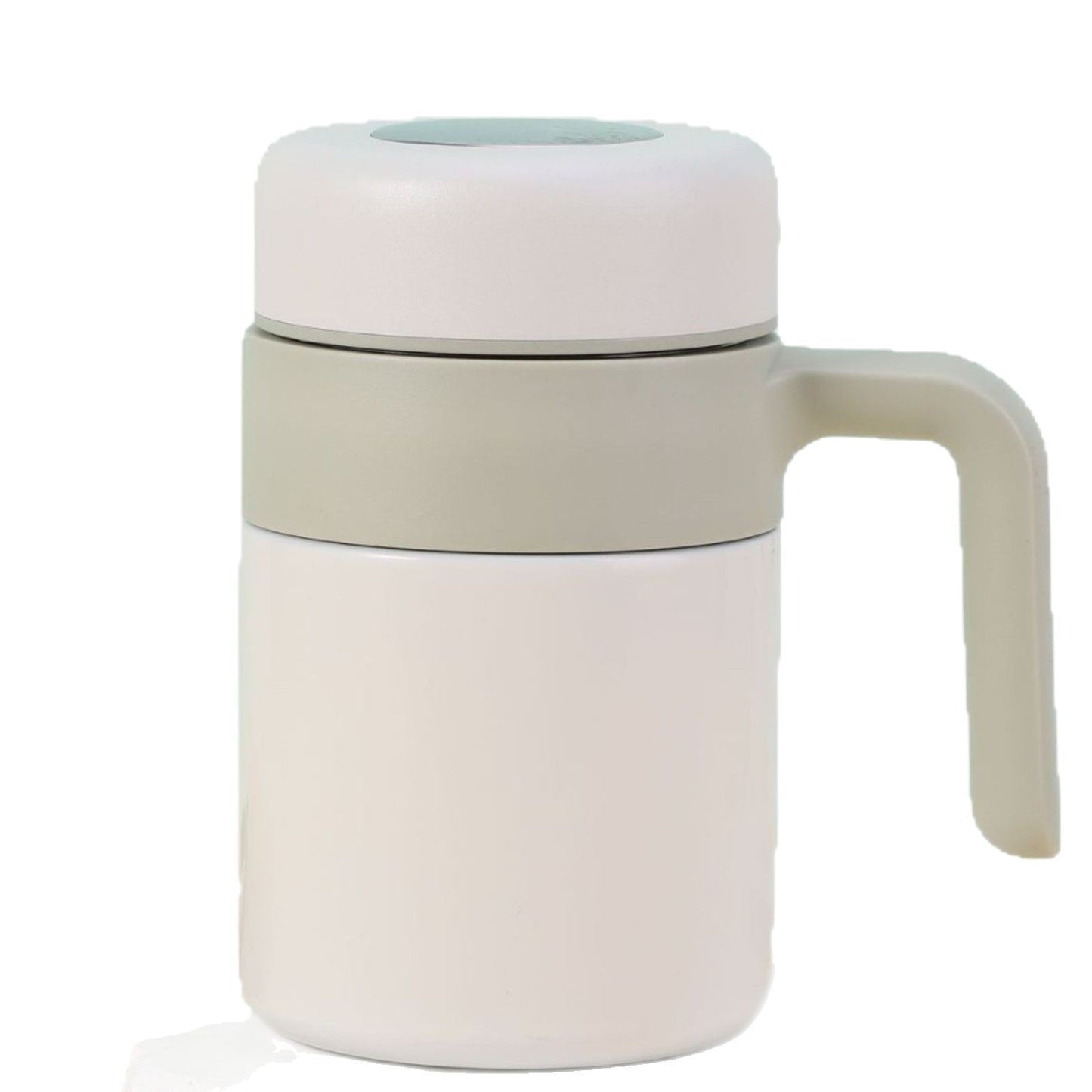 Damen Isolierbecher mit ergonomischem Griff und auslaufsicherem Deckel Karnz