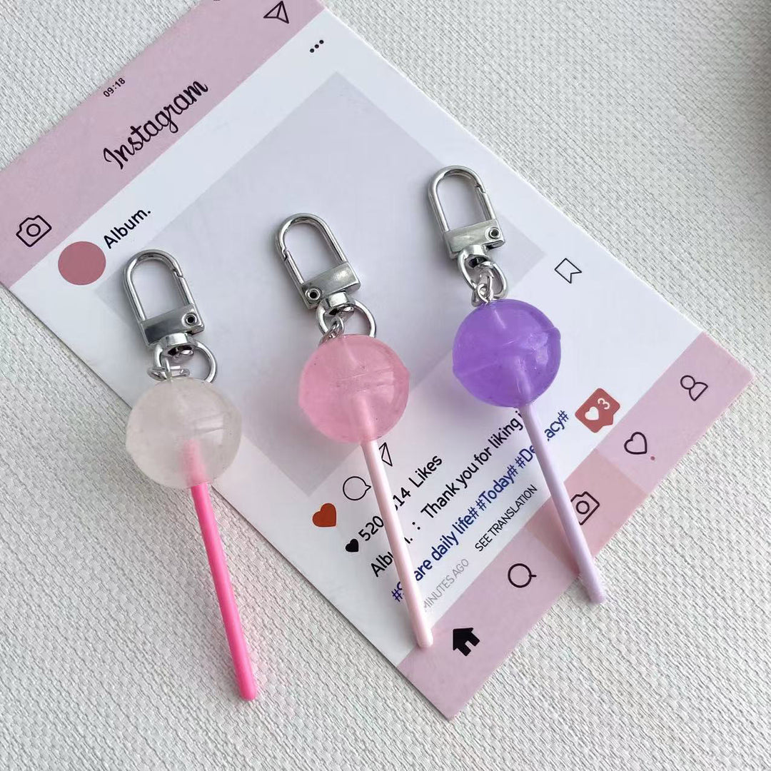 Lollipop-inspirierte Charmschlüsselanhänger Karnz