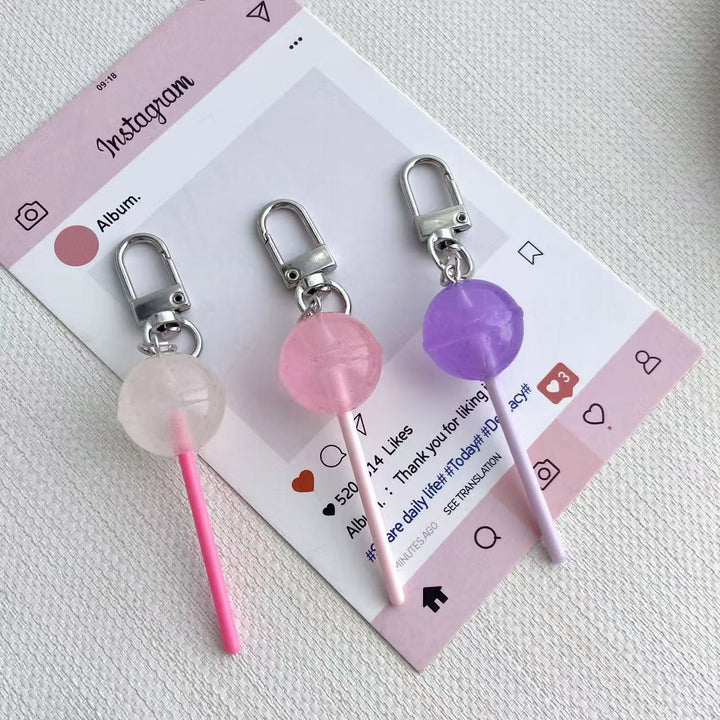Lollipop-inspirierte Charmschlüsselanhänger Karnz