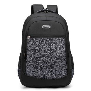 Stylische geometrische Druck Rucksack Karnz