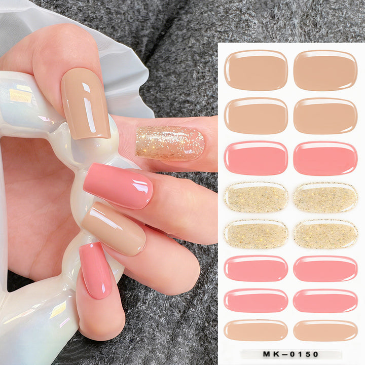 Premium Glänzende Gel-Nagelspitzen Set