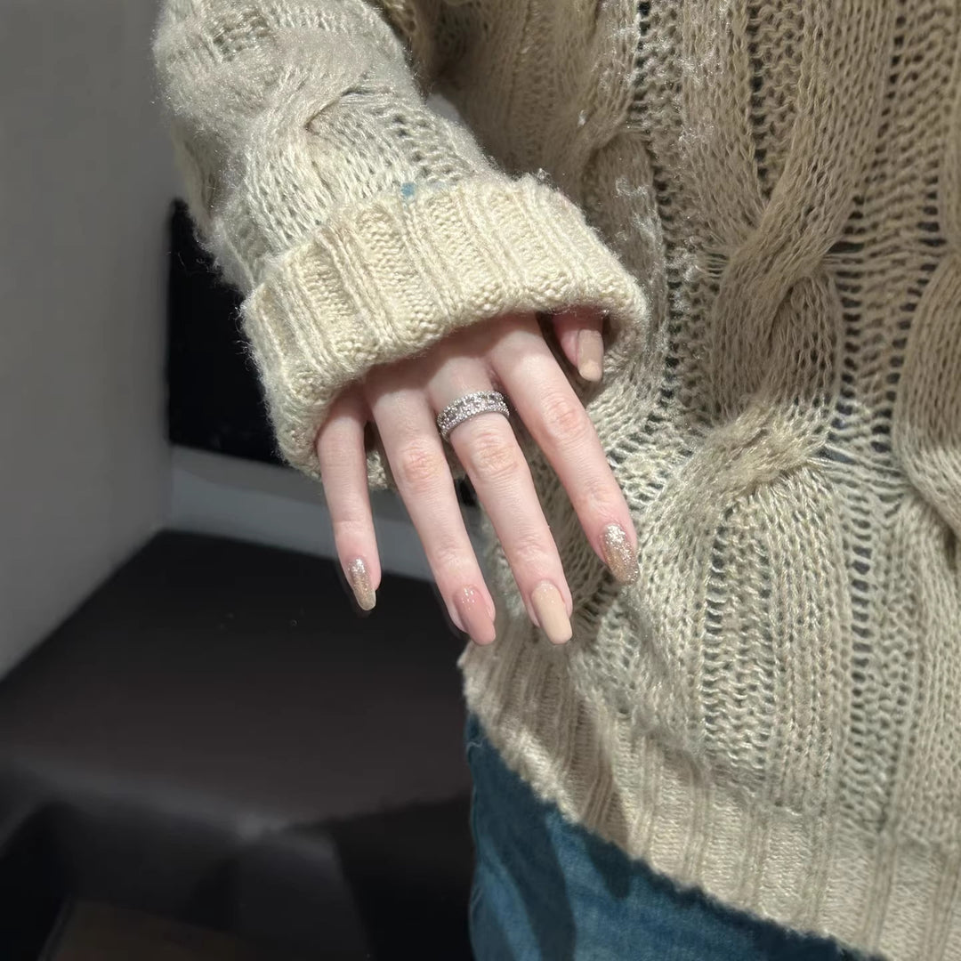 Elegante handgefertigte Ring