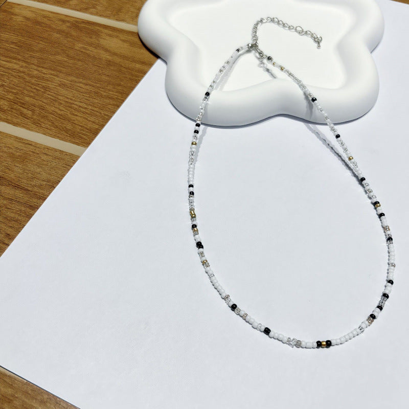 Handgefertigtes Perlen Choker Halsband Karnz