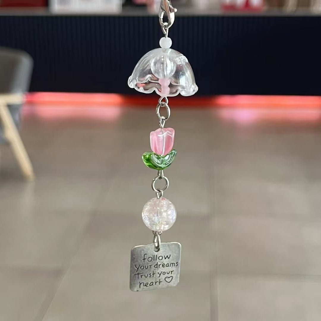 Dekorativer Blumenschmuck Schlüsselanhänger Karnz