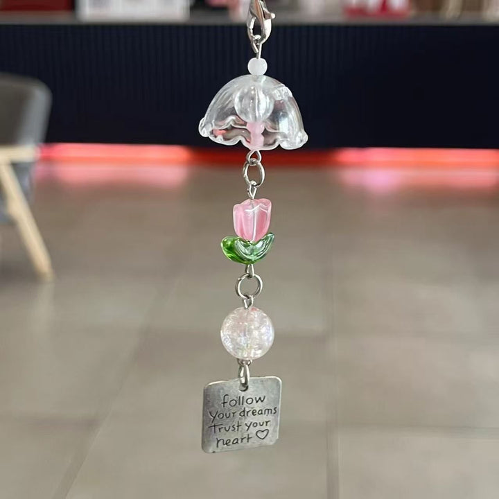 Dekorativer Blumenschmuck Schlüsselanhänger Karnz