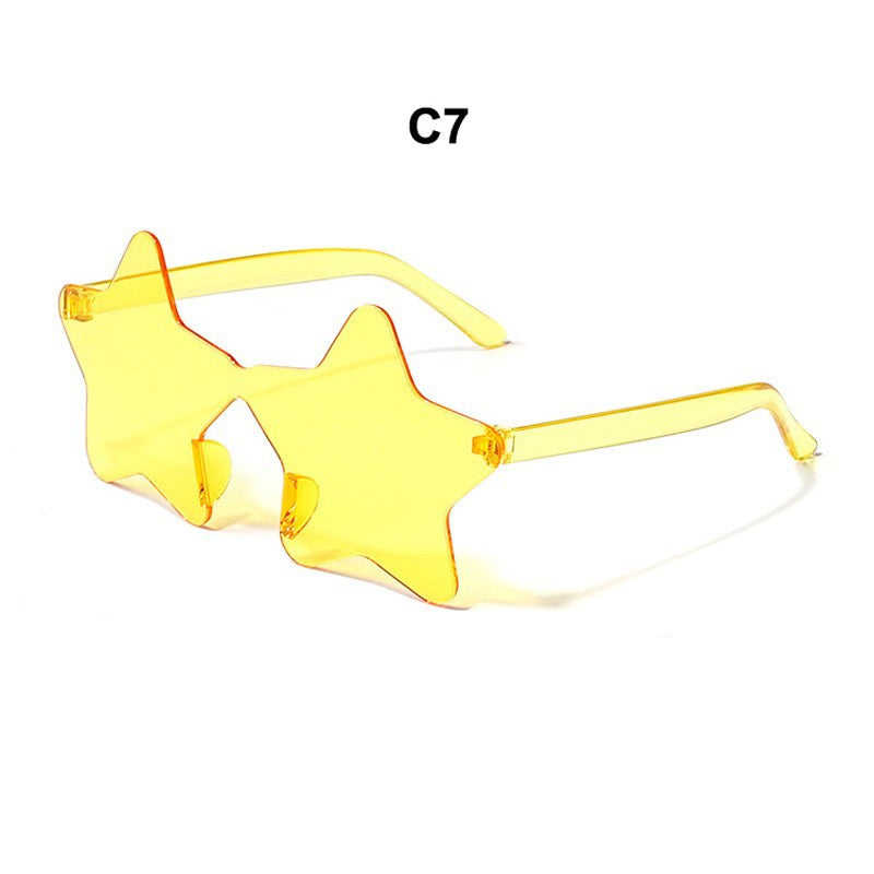 Damen Star-Shaped Sonnenbrille Karnz