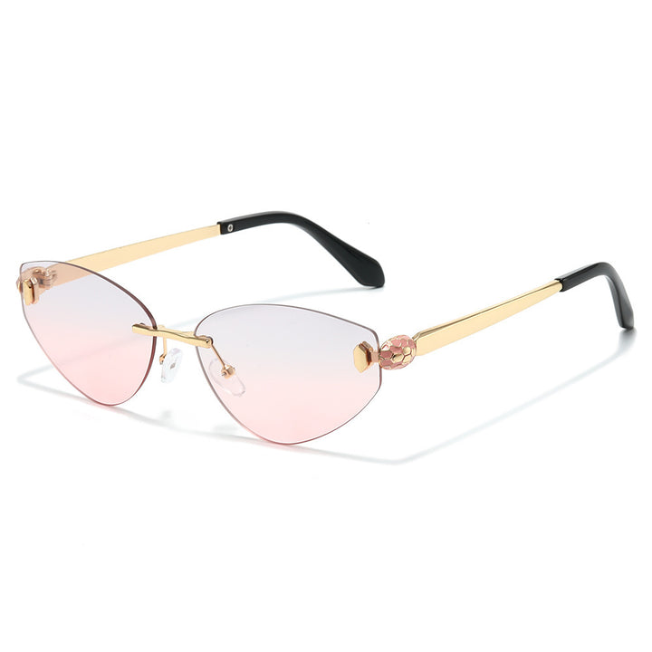 Cat-Eye Vision Shield Sonnenbrille Karnz