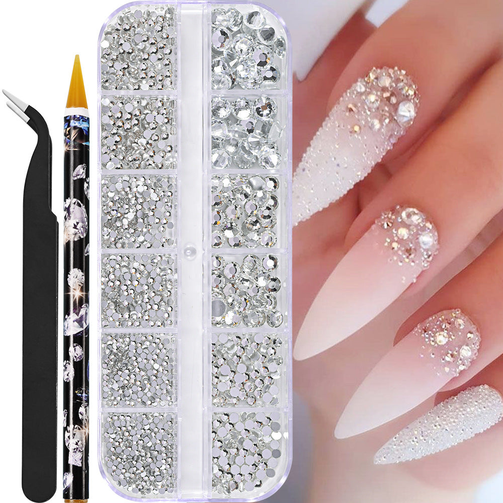 Kristall Strass Nagelkunst Dekorationsset
