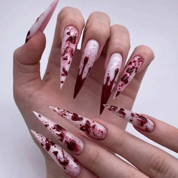 Halloween-Themen Press-On Nagelkunst Set Karnz